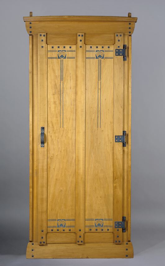 Gustave Serrurier-Bovy - Pair of cupboards &#39;Silex&#39; | MasterArt